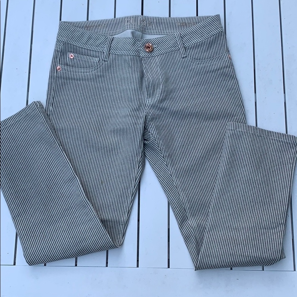 DL 1961 Toni High Rise Cropped Sailor Jeans